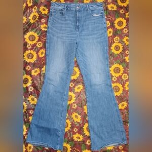 *14 X-Long*AE*Curvy Super Hi-Rise Flare*!